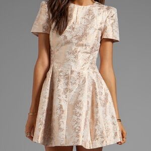 CAMEO Star of Wonder Dress Rose Gold Size M